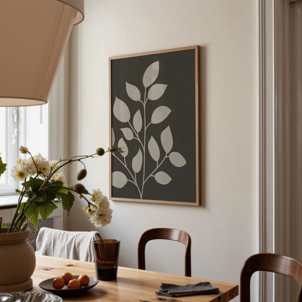 Zweig-Minimalismus-Poster