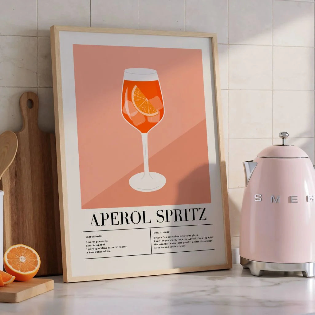 Aperol Spritz Grafik Poster
