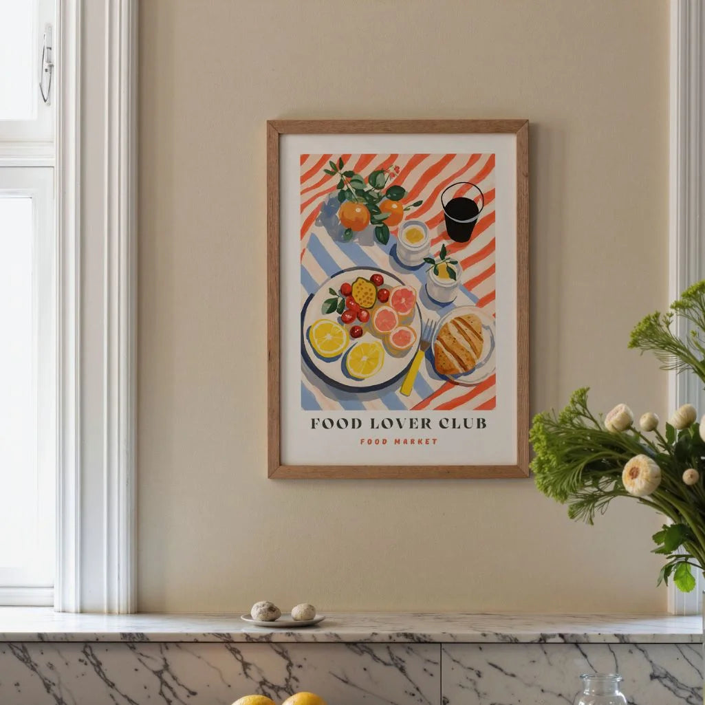 Frühstücks Picknick Poster
