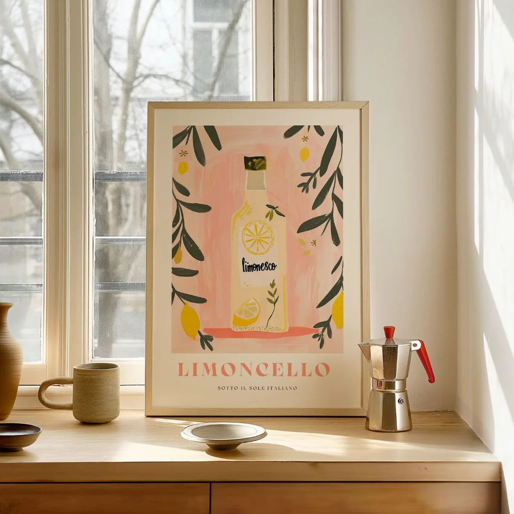 Limoncello Poster Mediterran