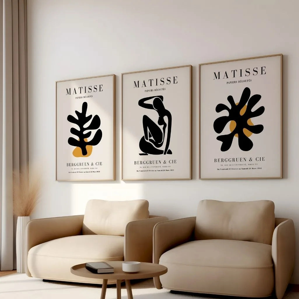 Henri-Matisse-Poster – Set aus 3 Stück „Organic Modern Set”