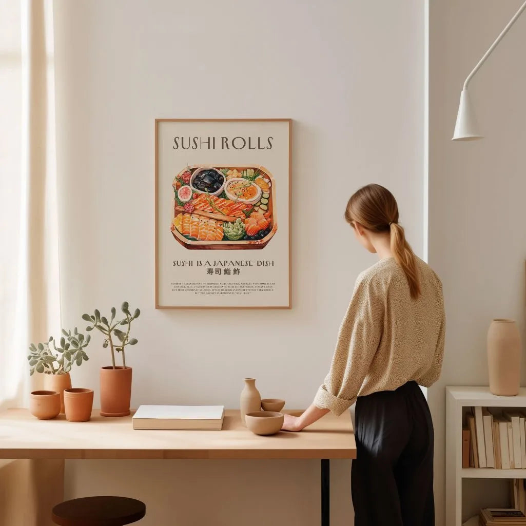 Sushi Luxus Poster