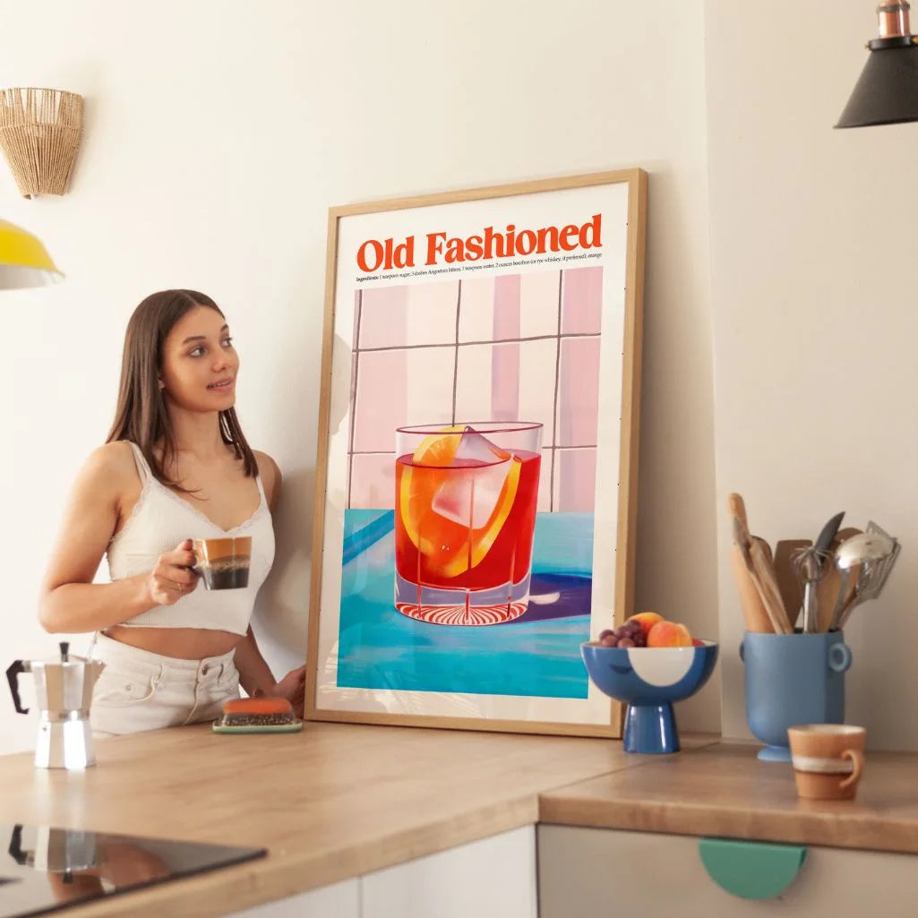 Old Fashioned Poster