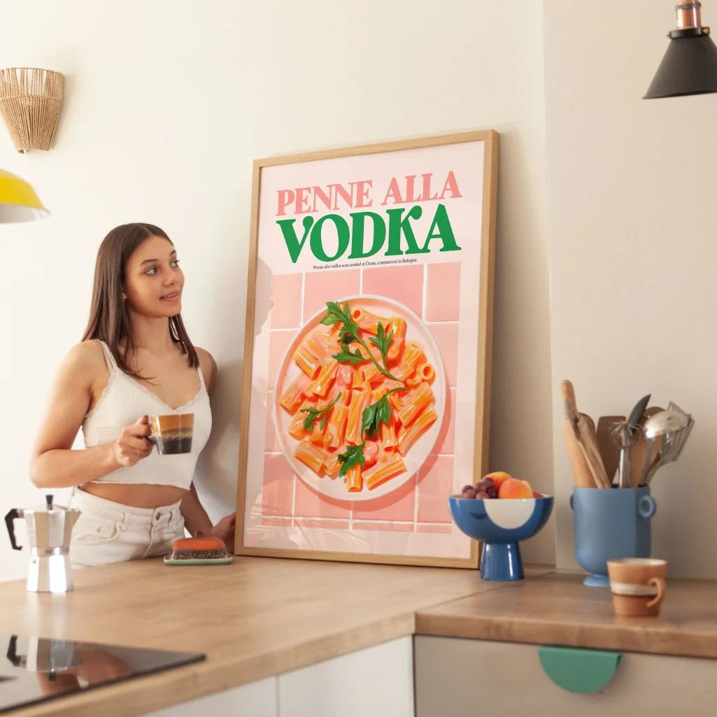 Penne Mit Wodka-Sauce Poster