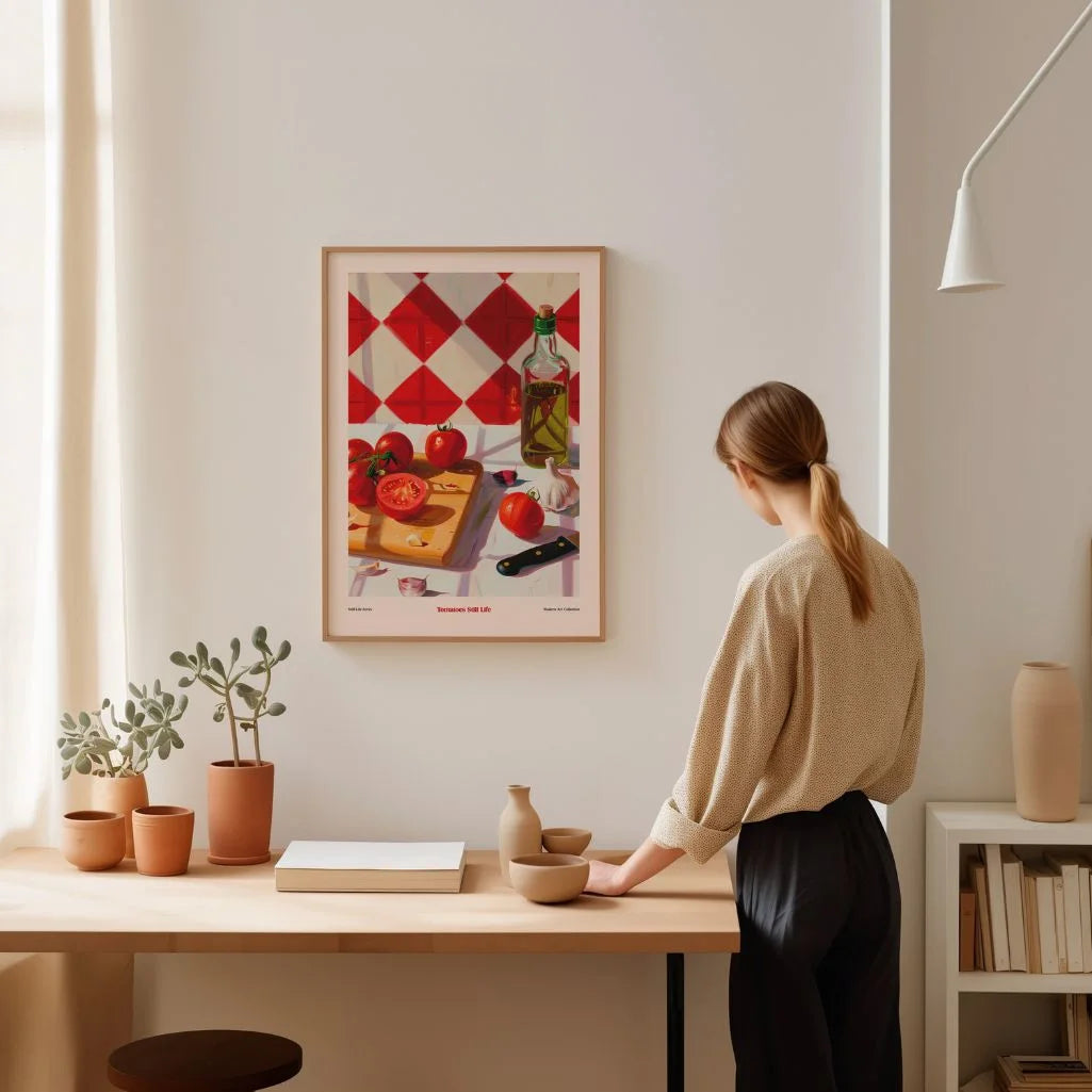 Tomaten Stillleben Poster