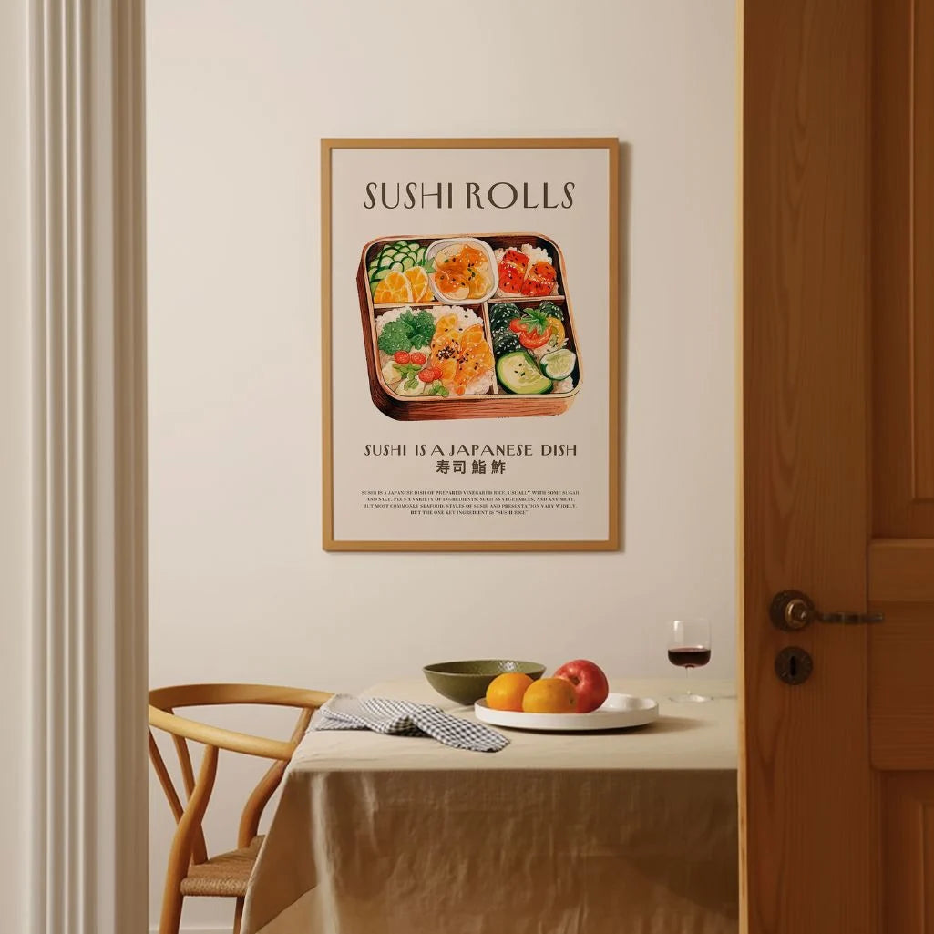 Frisches Sushi Poster