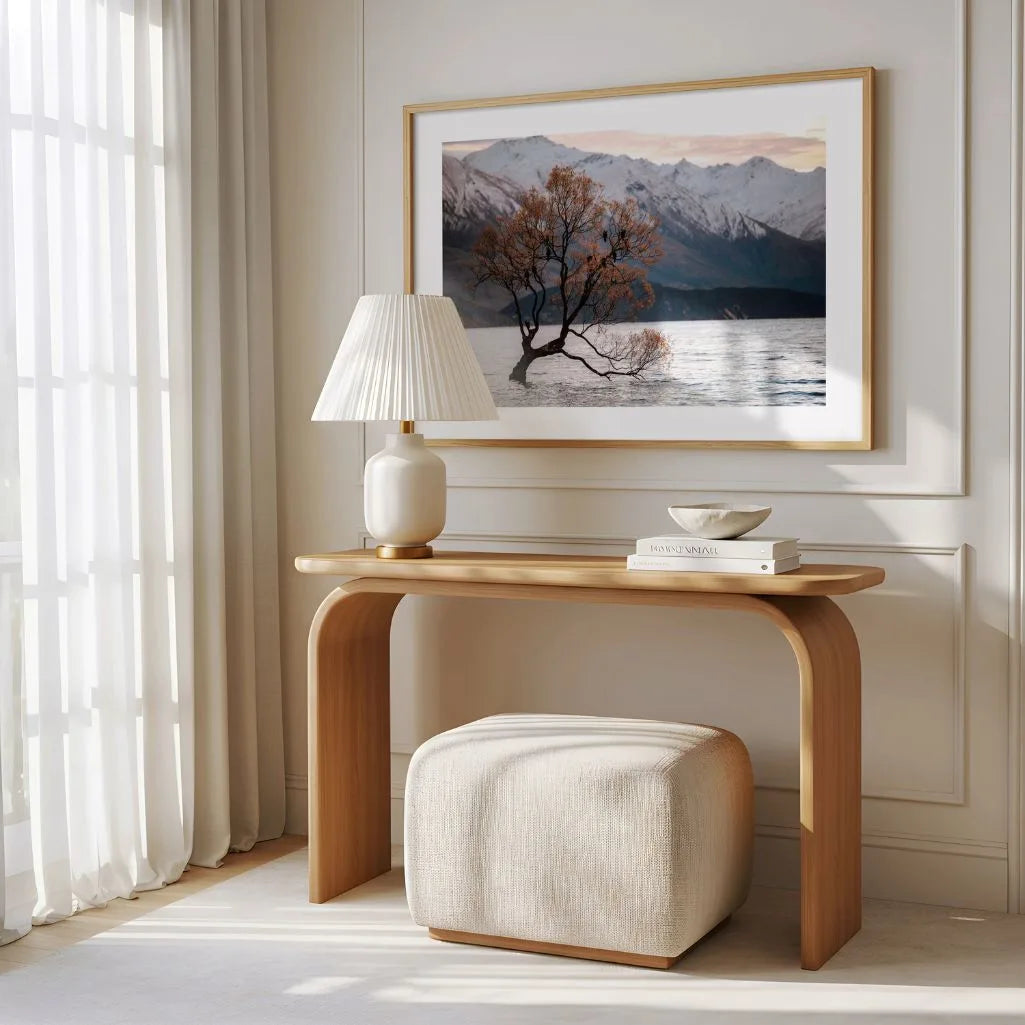 Poster „Baum im See“