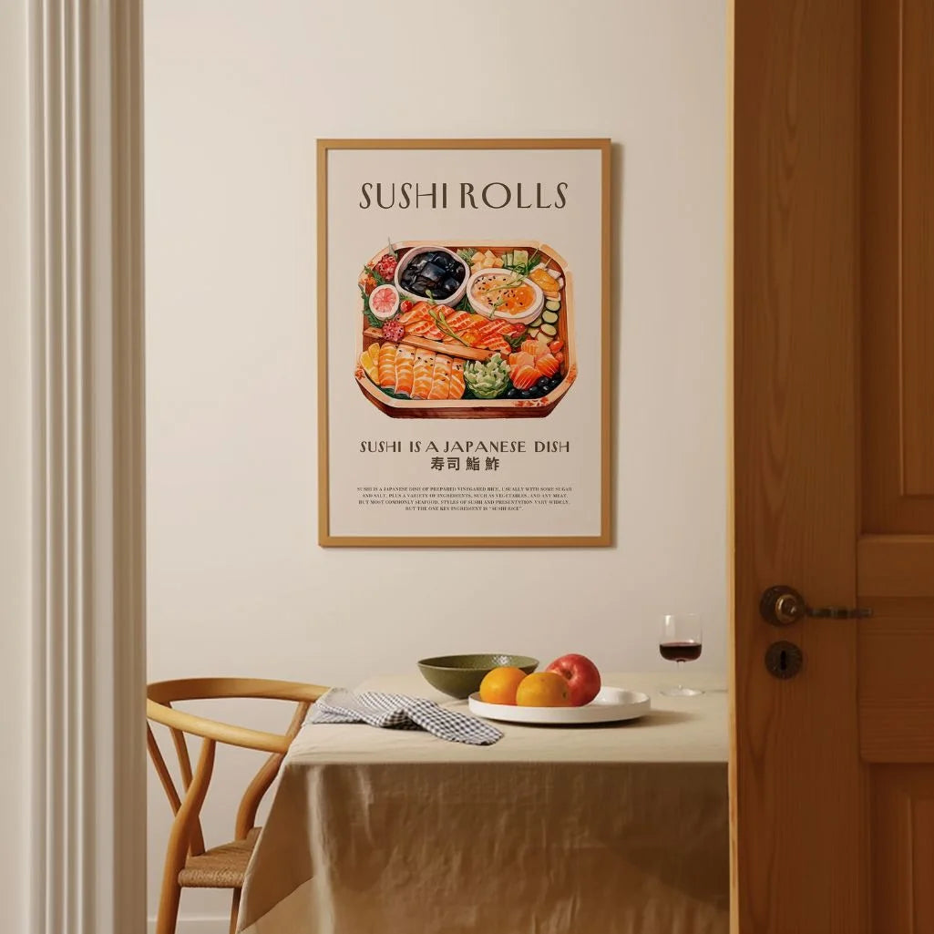 Sushi Luxus Poster