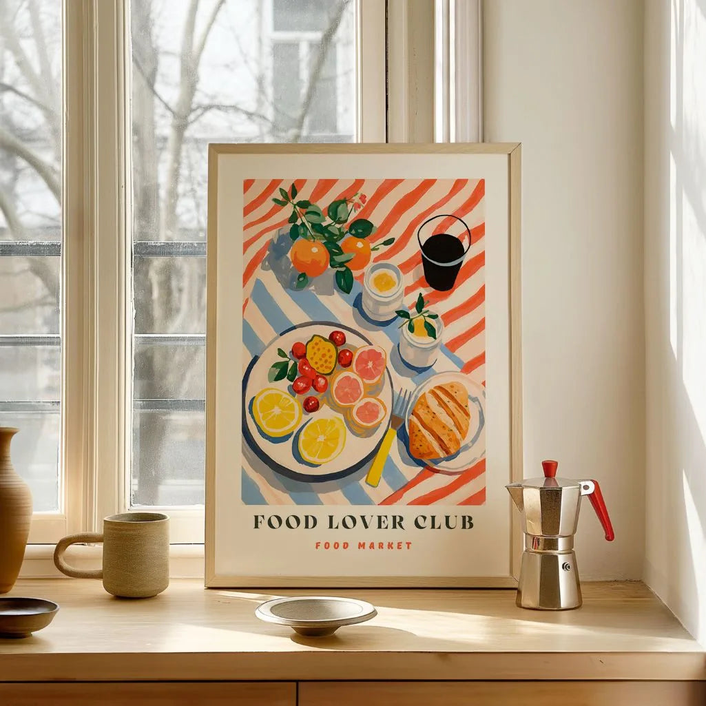 Frühstücks Picknick Poster