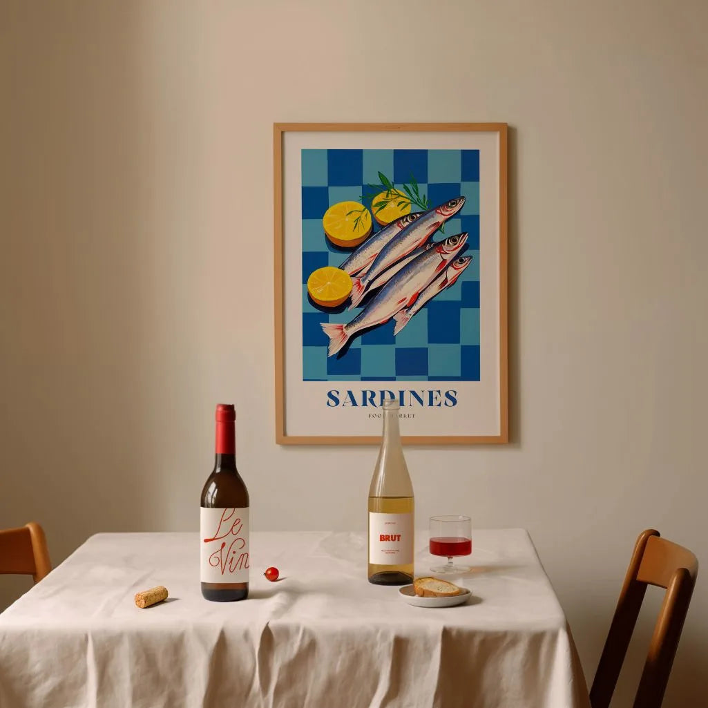 Sardinen Poster