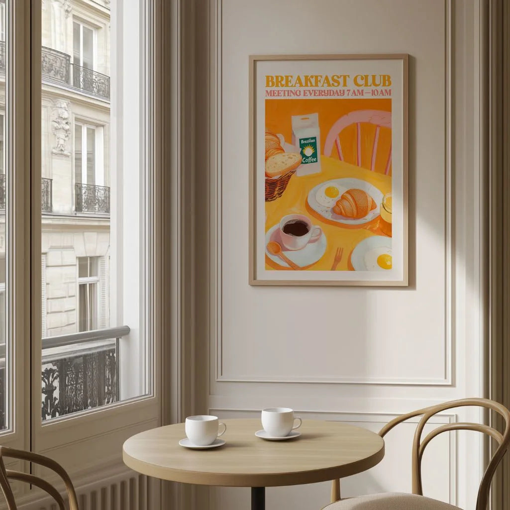 Frühstück Club Poster