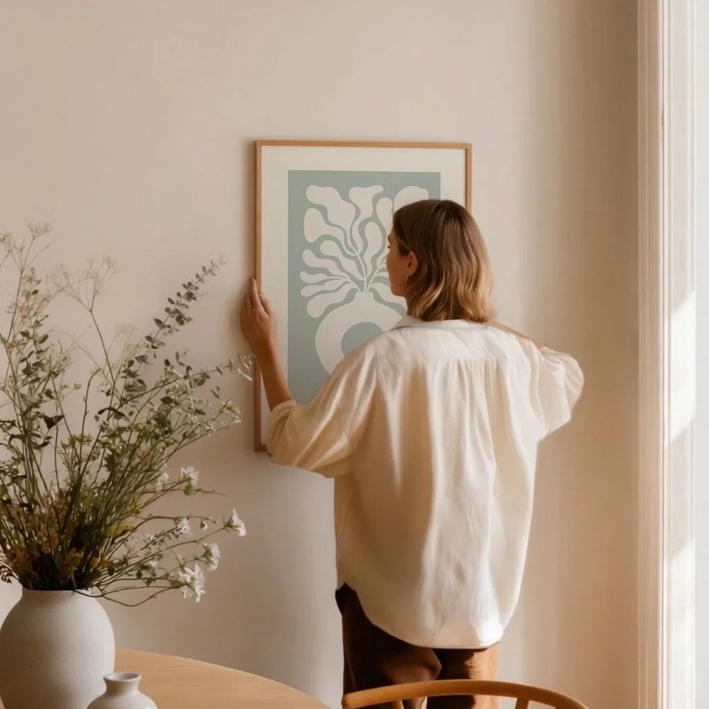 Abstraktes Vasenposter