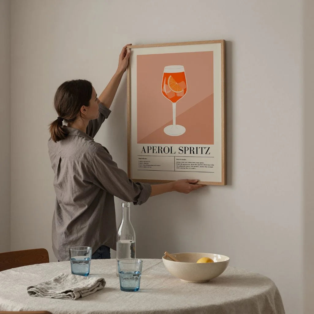 Aperol Spritz Grafik Poster