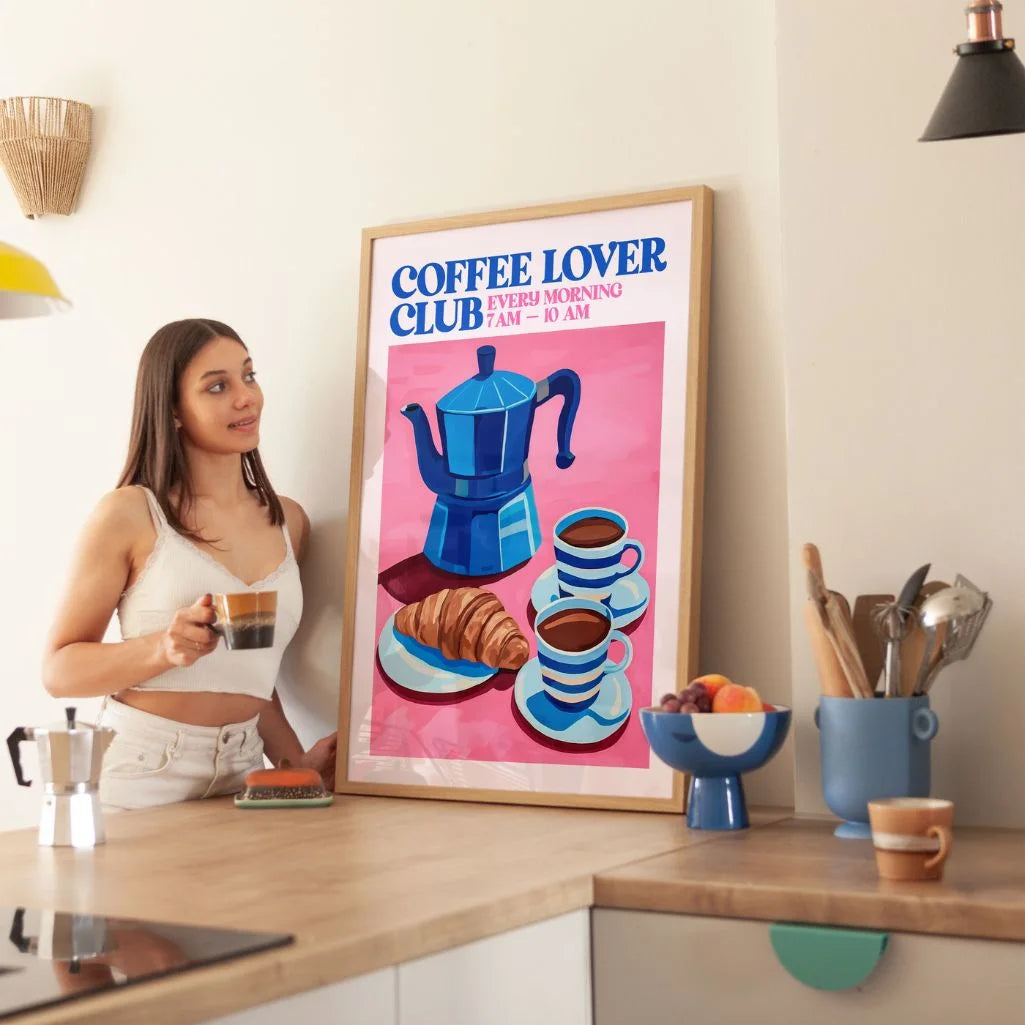 Kaffeegenuss Poster