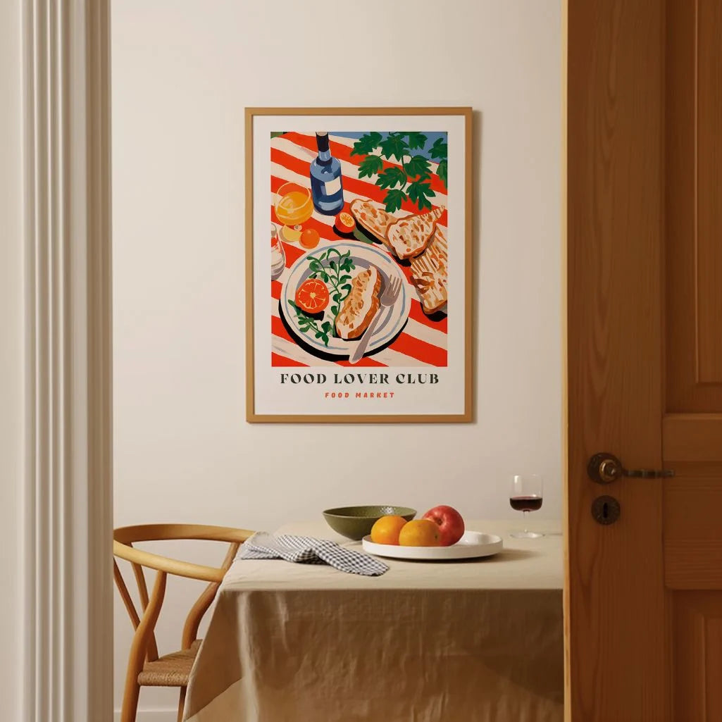 Kulinarisches Poster Für Küche