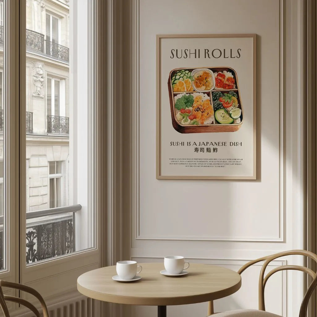 Frisches Sushi Poster