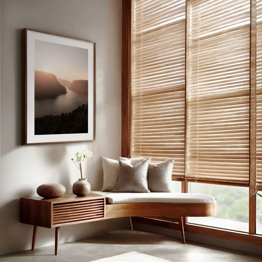 Poster „Goldener Fjord im Morgengrauen“