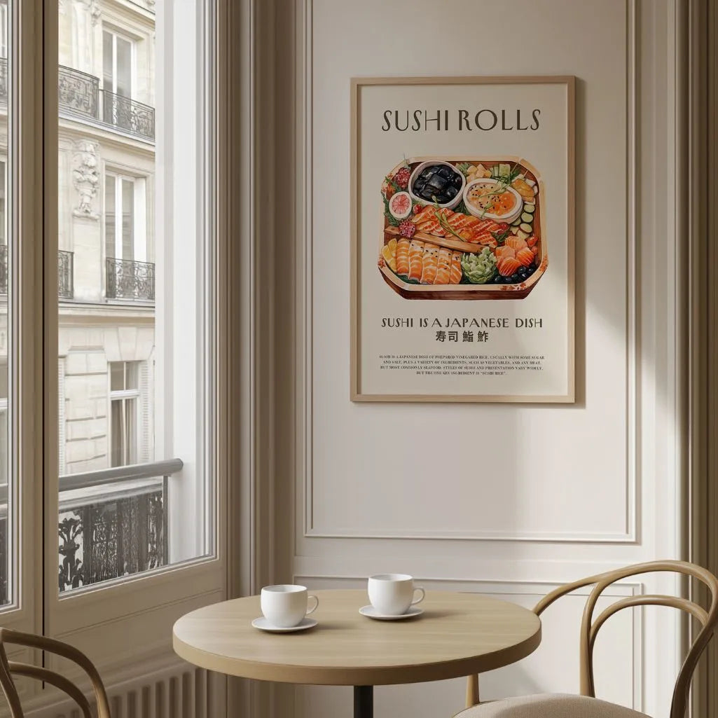 Sushi Luxus Poster