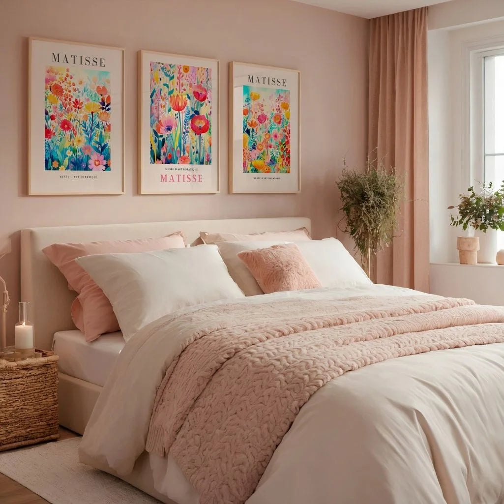 Matisse-Poster – Set aus 3 Stück „Botanischer Garten der Farben”