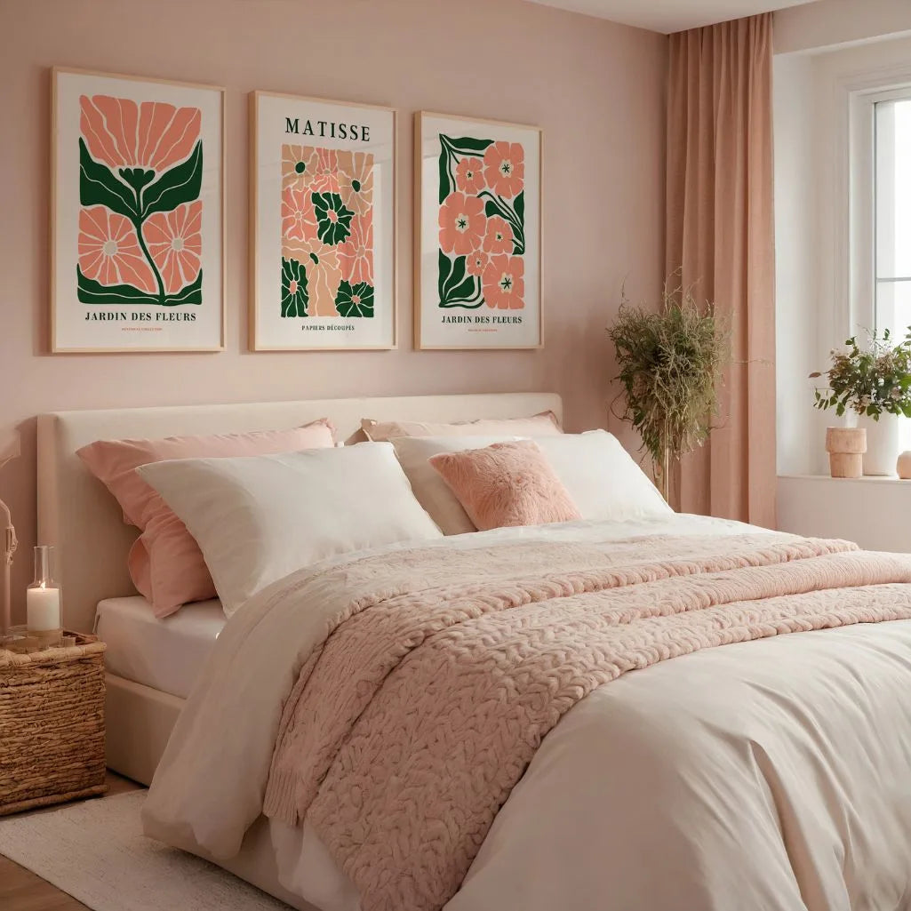 Henri-Matisse-Poster – Set aus 3 Stück „Botanische Harmonie Découpé”