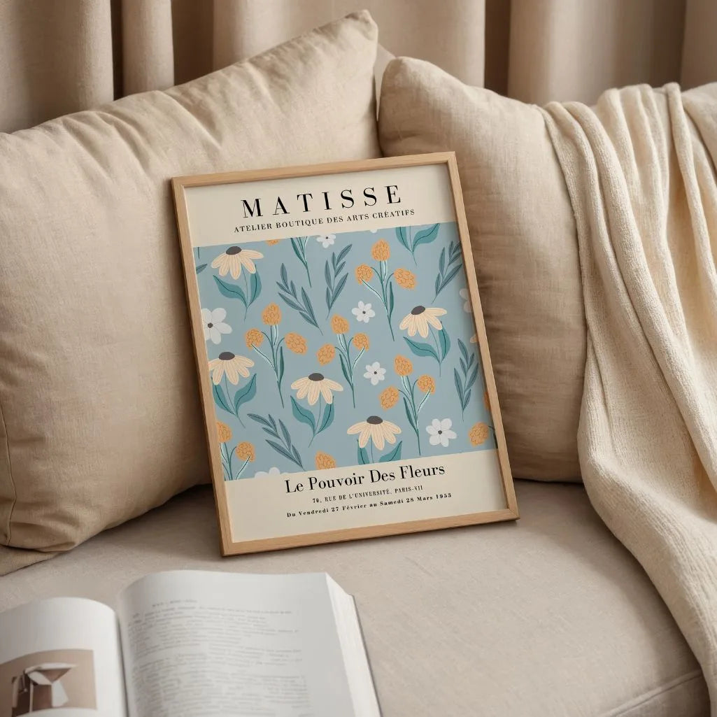Matisse Wildblumen-Poster