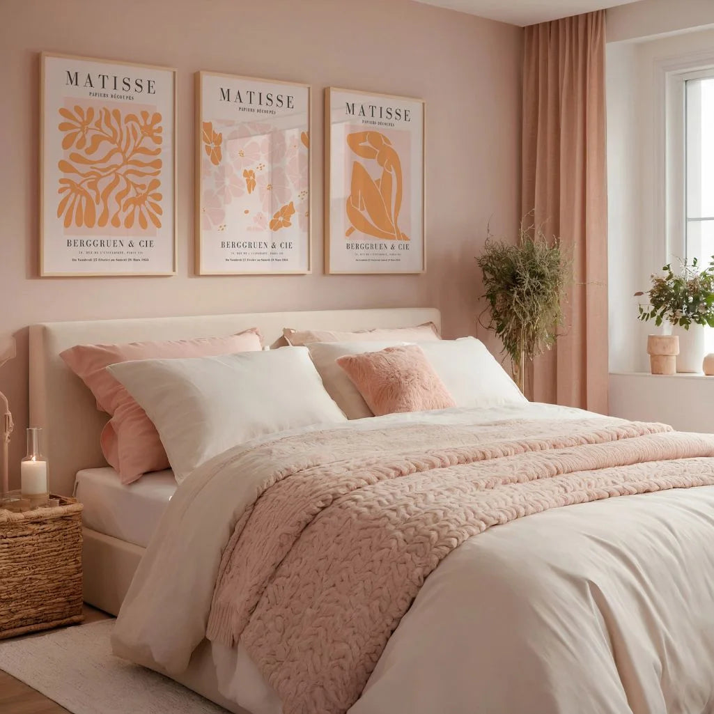 Henri-Matisse-Poster – Set aus 3 Stück „Organik der ausgeschnittenen Geste”