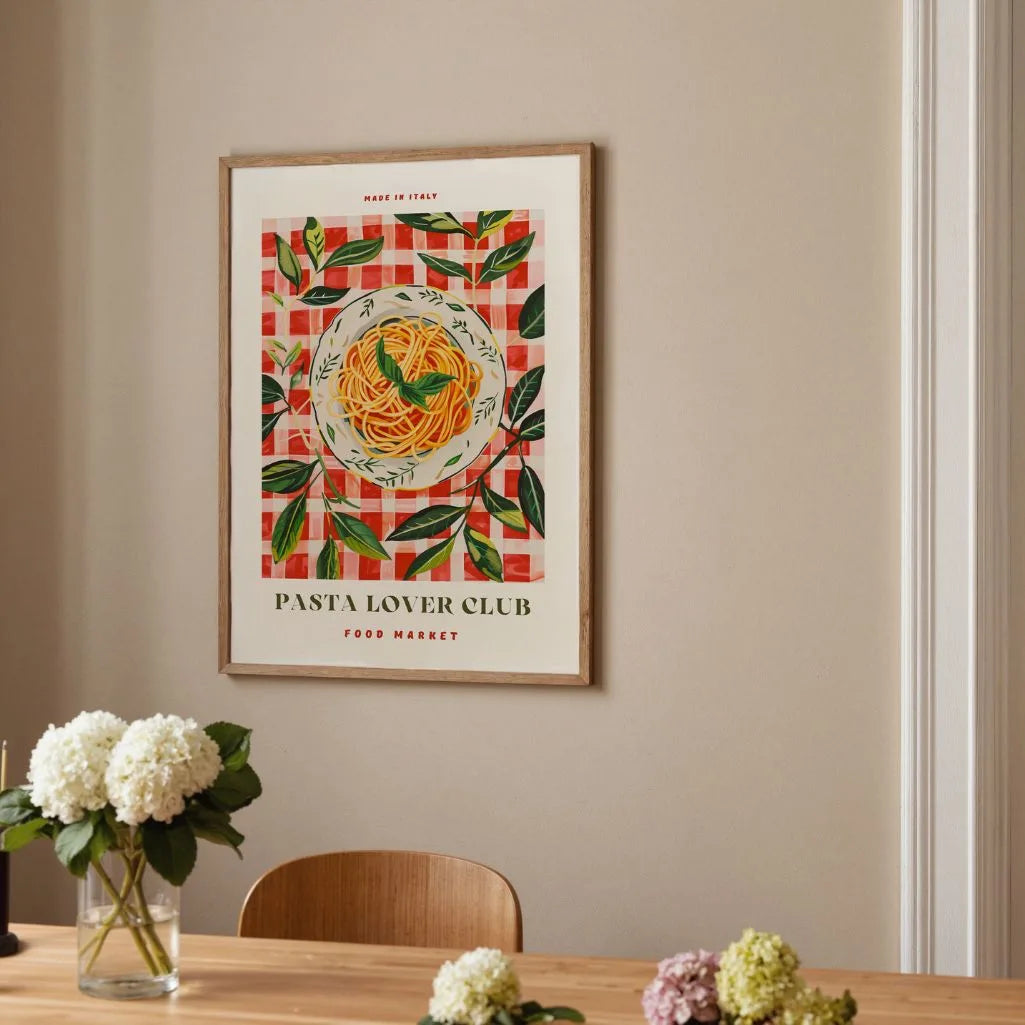 Italienisches Pasta Poster
