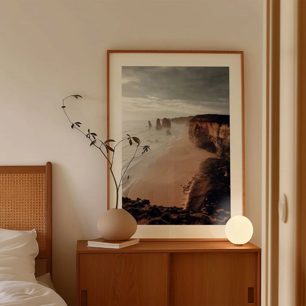 Klippen bei Dämmerung (Poster)