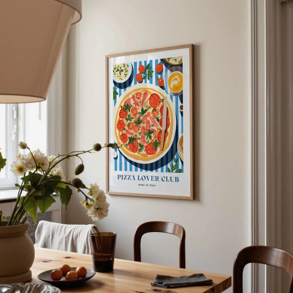 Tomaten Pizza Poster