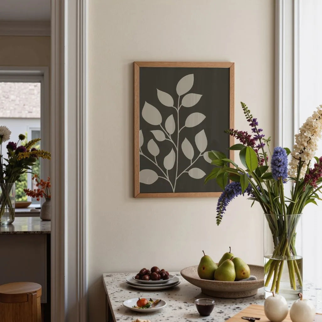 Zweig-Minimalismus-Poster