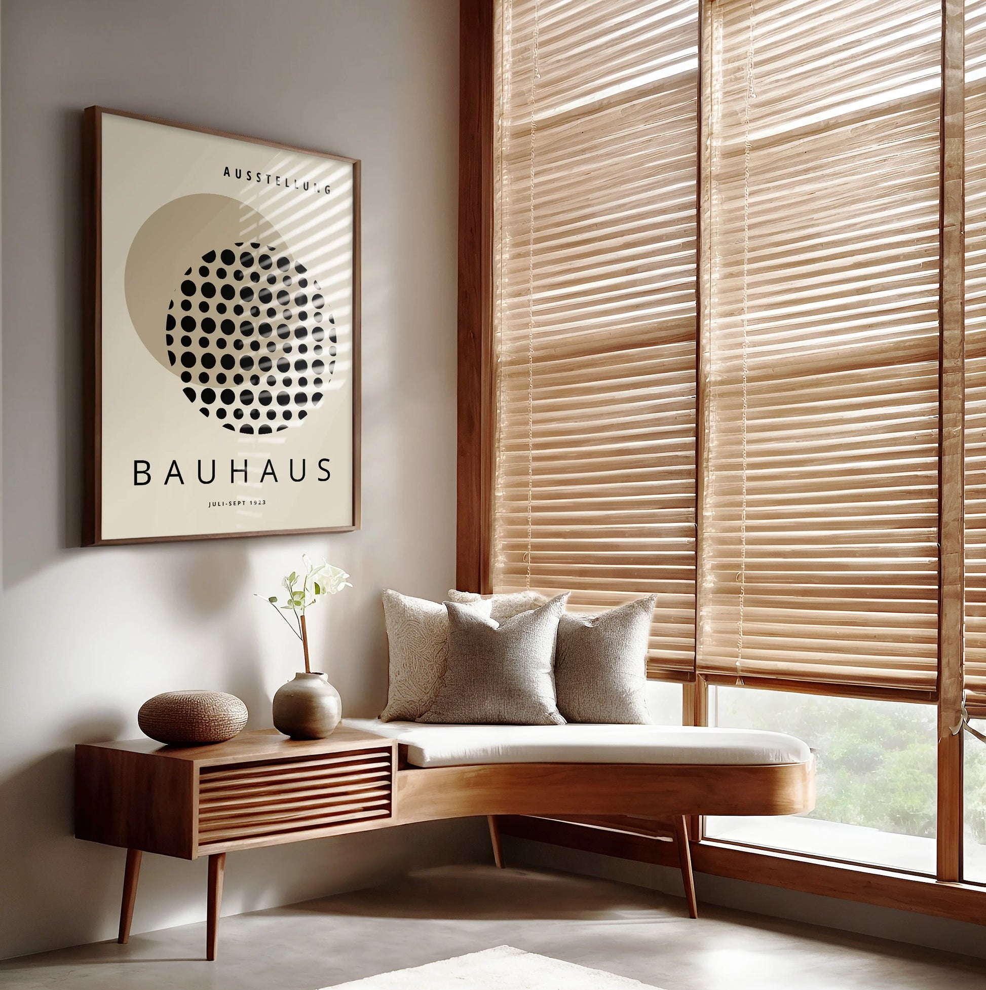 Bauhaus Spiegelung Poster