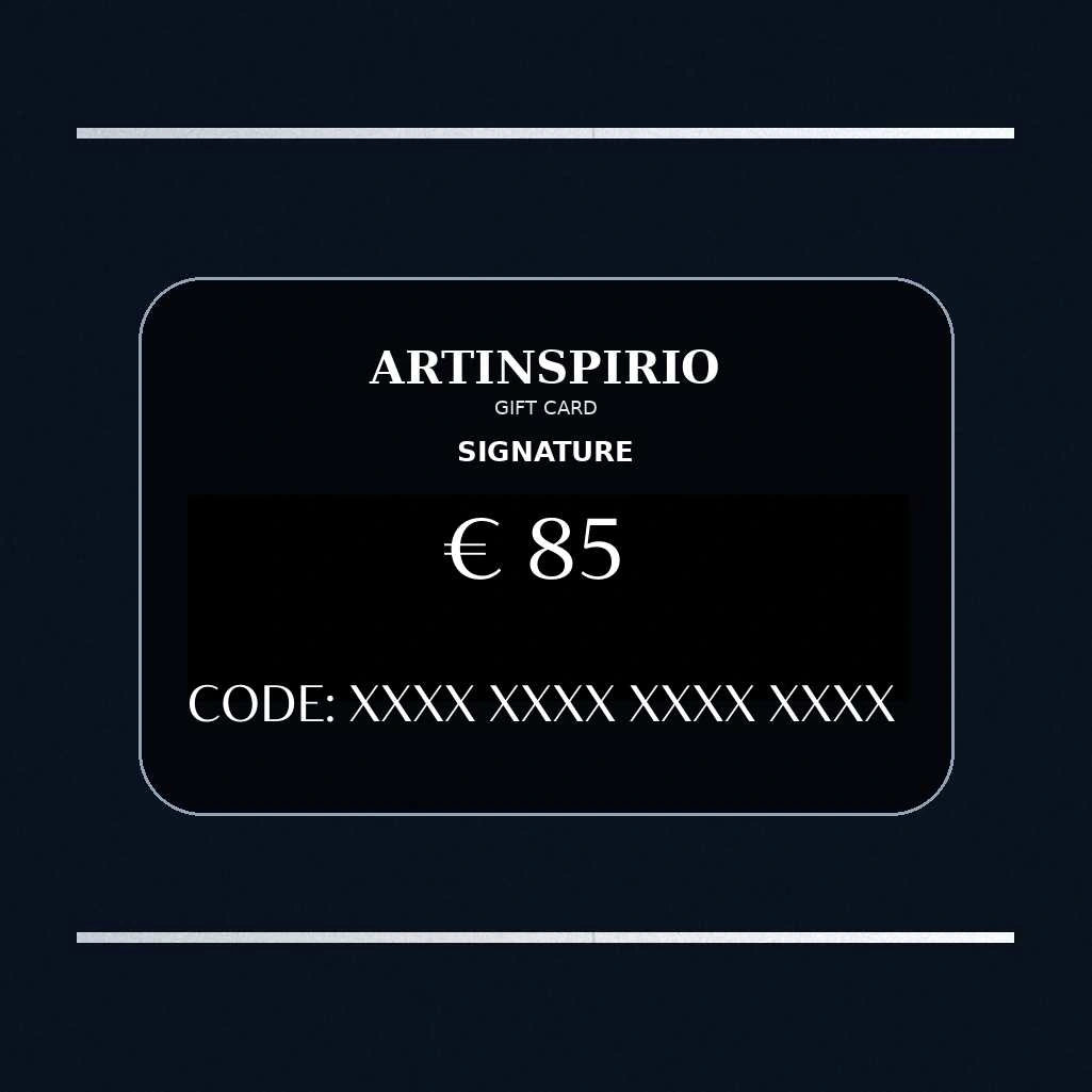 ARTINSPIRIO Geschenkkarte