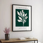  emerald botanical wall art bedroom calm sophisticated decor