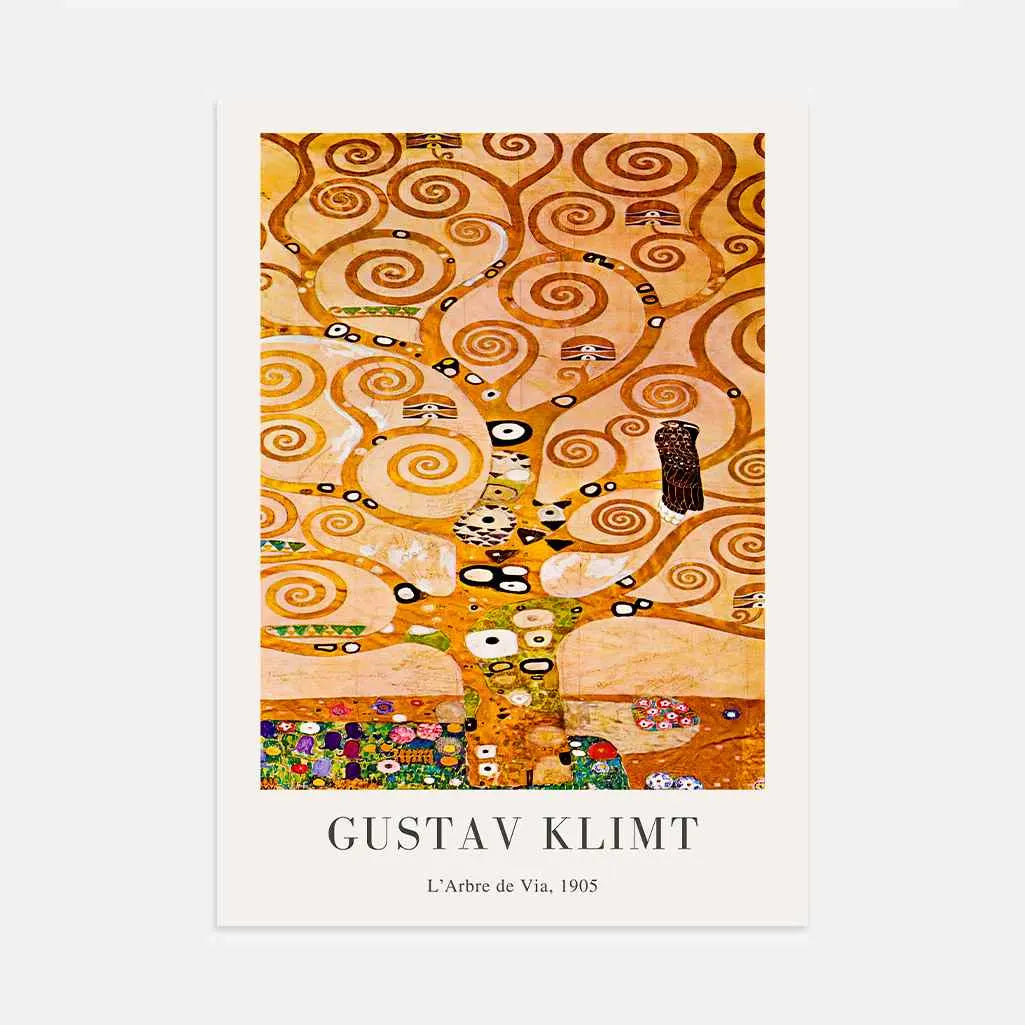 Gustav Klimt – Der Baum des Lebens Poster (1905)