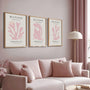 henri matisse light pastel minimal poster set
