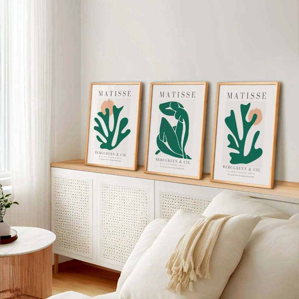 Henri Matisse 3er Poster Set
