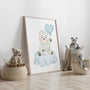 lamb cloud poster kids gallery wall
