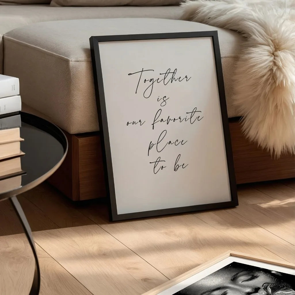 love quote poster bedroom wall art