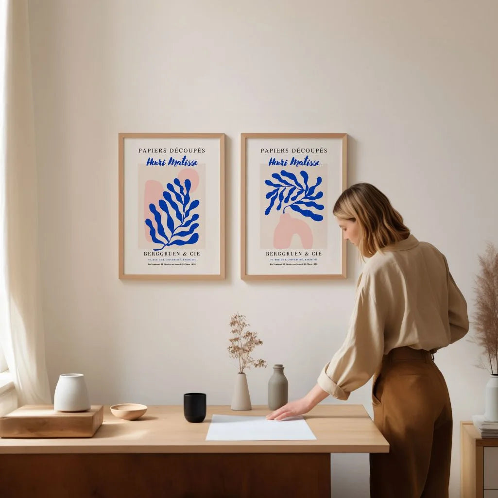 matisse poster set 2 gallery wall