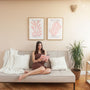 matisse pastel pink poster set bedroom calm minimalist decor