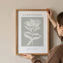 sage botanical plant poster gallery wall modern decor