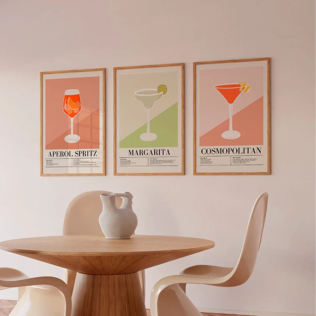 3er Poster Set