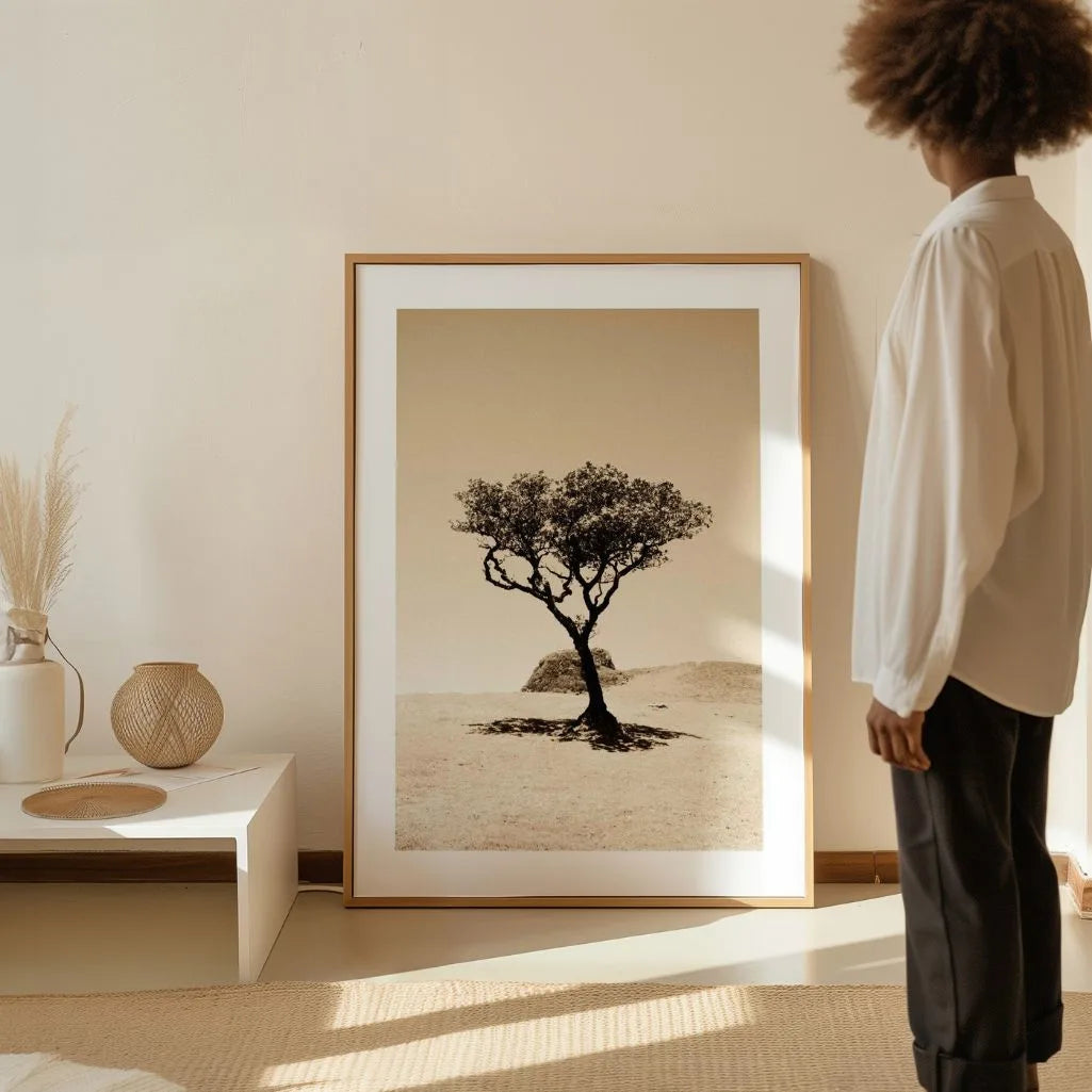 tree poster living room wall decor