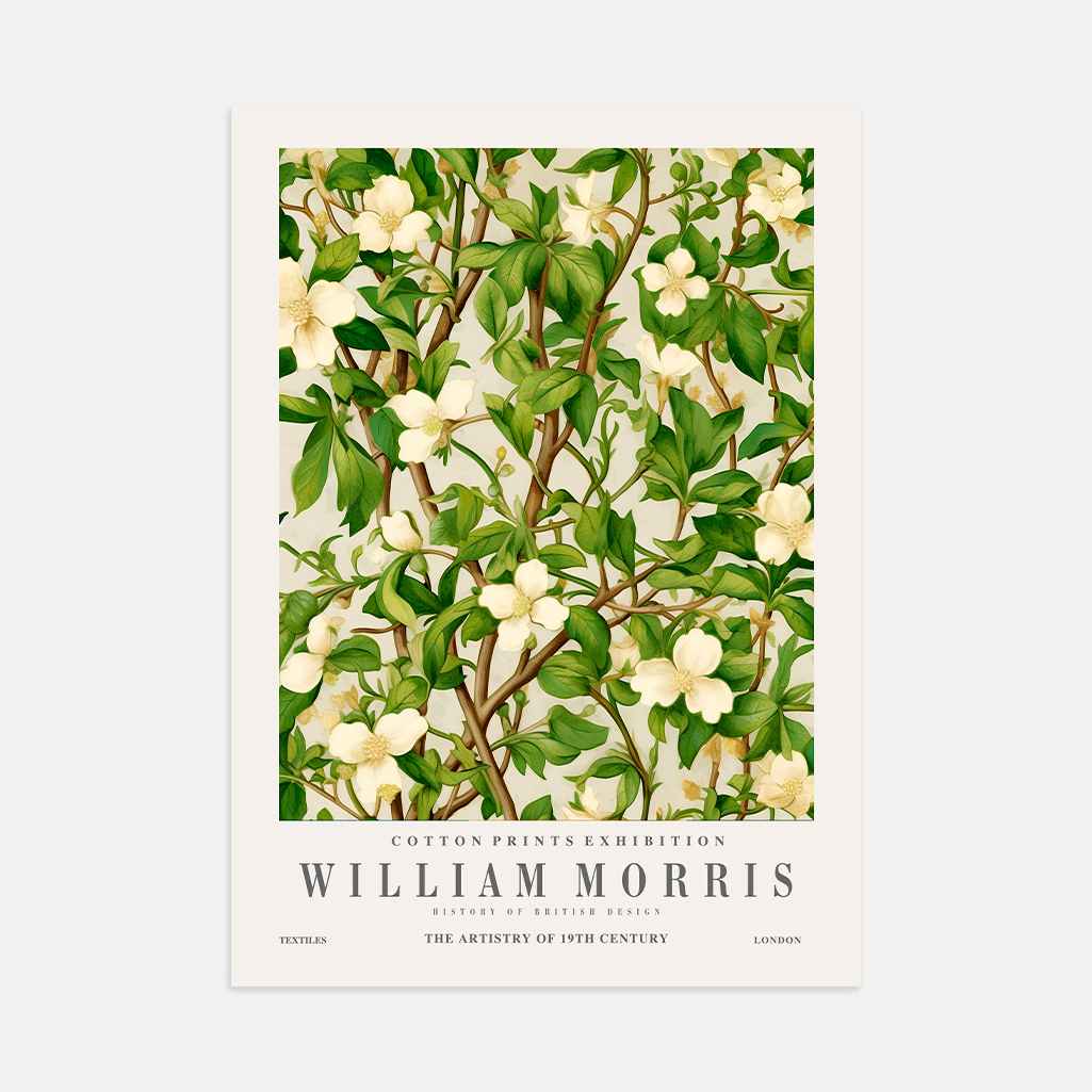William Morris Poster – Jasminmuster