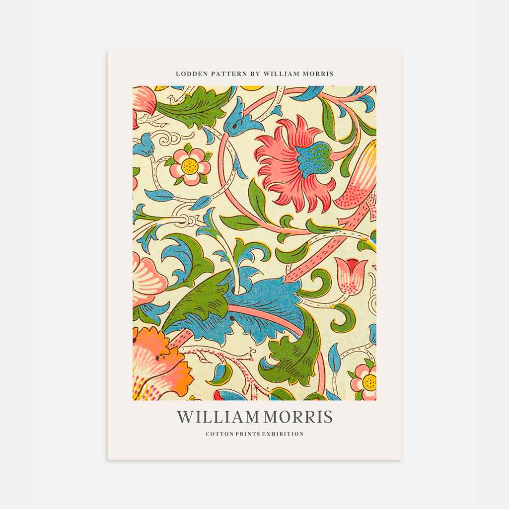 William Morris Poster – Lodden Blüten